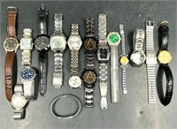 Lot of Womens Watches Fossil Timex Carriage +