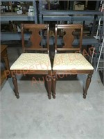 Vintage Mahogany Dining Chairs