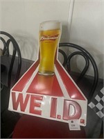 Budweiser I.D. Sign, Bar Decor