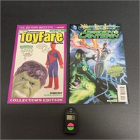 Wizard Twisted Toy Catalog & Green Lantern 20