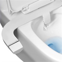 E9021  PHANCIR Bidet Attachment, Non-Electric Whit