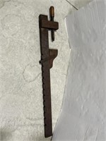 Antique Clamp - Total Length 46 " Long