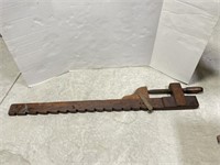 Antique Clamp - Total Length 49 "