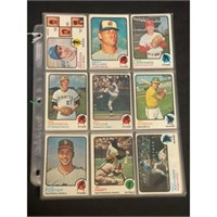 (50) 1973 Topps Baseball High Number Cards