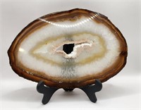 Agate Slice from Brazil