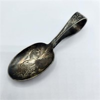Sterling Horse Motif Baby Spoon (21.8g)