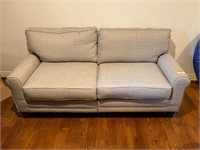 Grey Loveseat Apartment Style Sofa