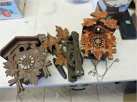 Cuckoo Clock , Various Cuckoo Clock Parts
