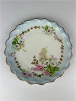 Antique hand painted plate Coiffe Limoges