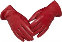 Sm4097 ZLUXURQ Luxury Soft Leather Gloves