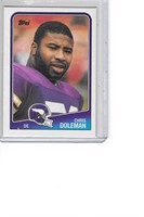 1988 Topps Chris Doleman Rookie card