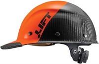 DAX Carbon Fiber Cap Brim 50-50 (Orange/Black)