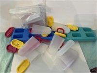 Plastic Retro Style Popsicle Makers