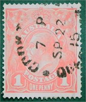 1917 Australia SG-AU21CC Die 1 1 Penny