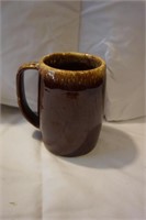 Hull USA Oven Proof Brown Beer Mug