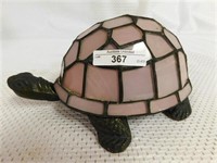 STAINED GLASS TURTLE NIGHT LIGHT