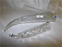 LOT OF 2 RUSSIAN CRYSTAL HORNS