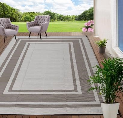 $155.27. Patio Rug. Sealed!