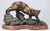 2003 David R. Young "The Predator" Bronze Statue