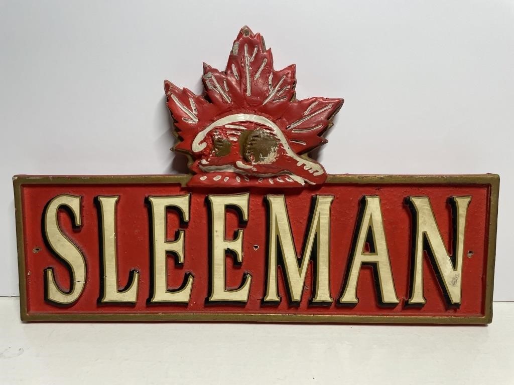 Sleeman Bar Sign