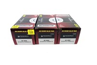 3- Boxes of Federal 100 round value packs,