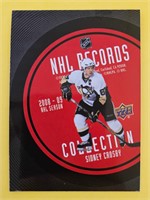 Sidney Crosby 2021-22 UD NHL Records Collection