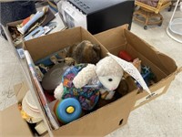 2 BOXES OF TOYS