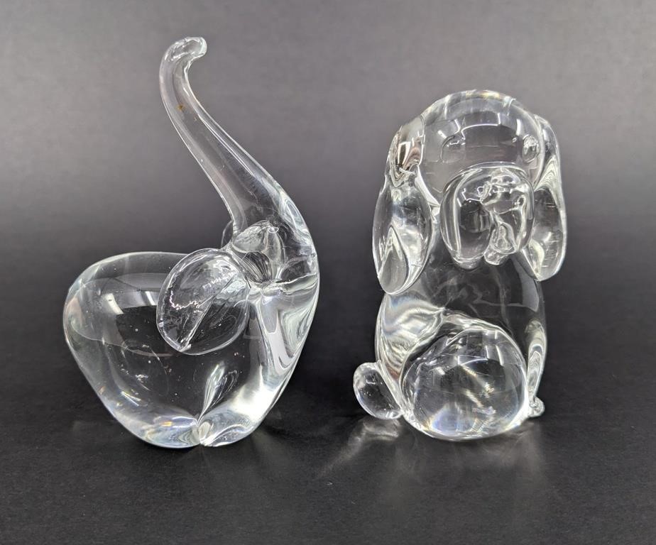 Glass Animal Figurines