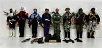 (8) 1964-1994 GI JOE ACTION FIGURES