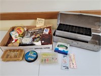 Tackle box and fishing accessories