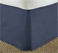 14" Solid Blue Bedskirt Twin/XL

New- Open