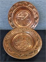 Vintage Coppercraft Wall Hangings