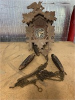 Vintage Cuckoo clock made in West Germany