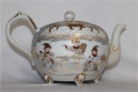 A Japanese Artist Signed Teapot