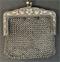 LOVELY ANTIQUE MESH COIN PURSE