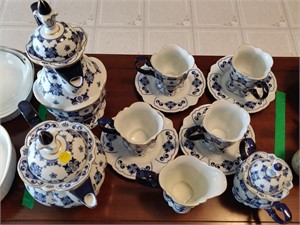 Oriental Coffee / Tea Set