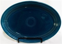 Turquoise Fiesta Oval Platter 13.5x9.5
