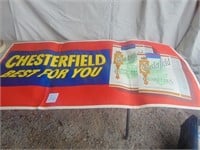 Paper Chesterfield Cigarette Banner