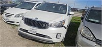 2015 KIA SEDONA/EX/SX KNDMC5C12F6024509 **NO MOTOR