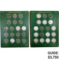 1894-1915 Barber Half Dollar Set [48 Coins]