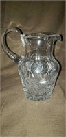 Beautiful lead crystal pitcher