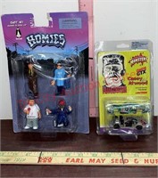 Homies set 1 Action Figures & Frankenstein Casey