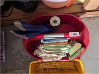Cleaning Caddies w/ Cleaning Rags/Gloves