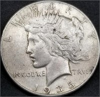 1935-P Peace Silver Dollar, Tougher Year