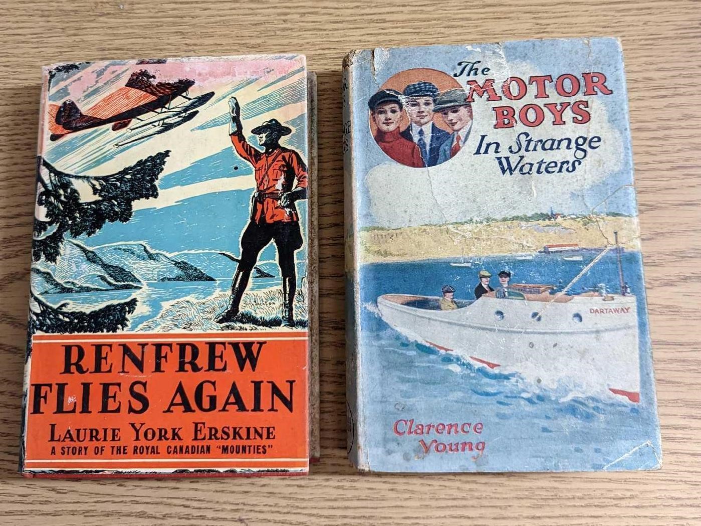 Renfrew Flies Again & The Motor Boys Hardcovers