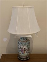 Japanese style lamp 33 inches tall