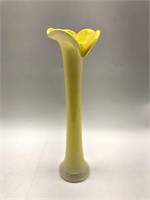 Tall MCM Floral Style Vase