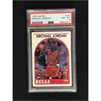 1989 Hoops Michael Jordan Psa 8