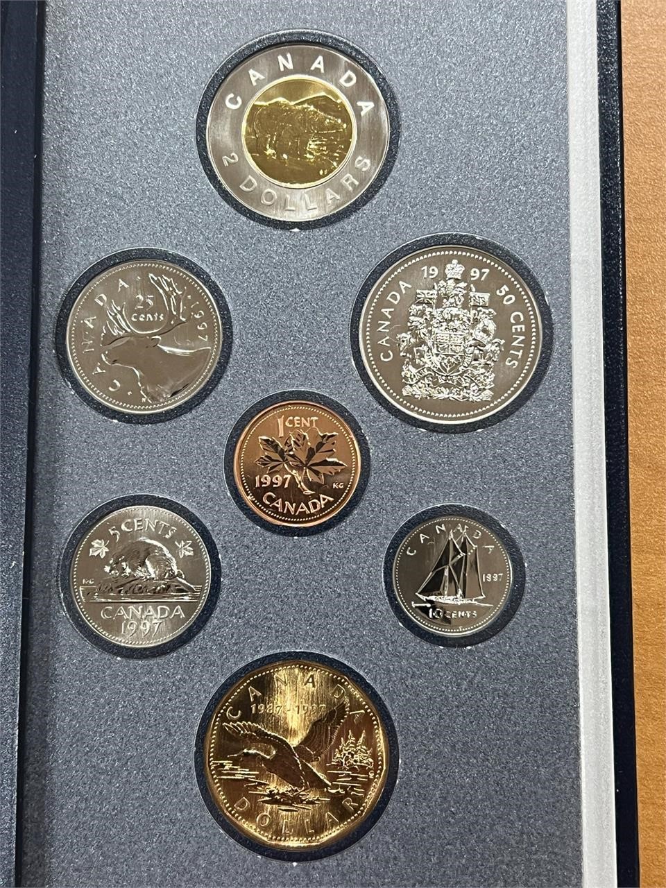 1997 Cdn Specimen Set