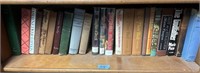 Entire Shelf Of Antique Books